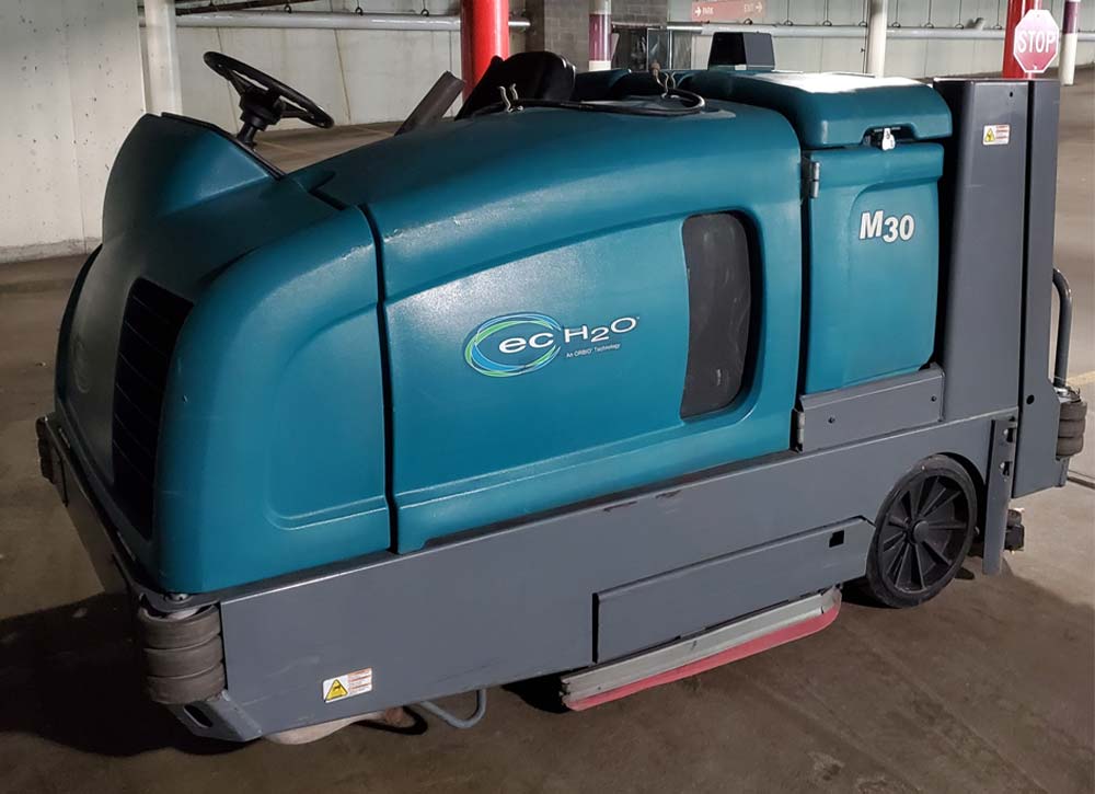 Alliance Sweeping Services Garage Sweeper